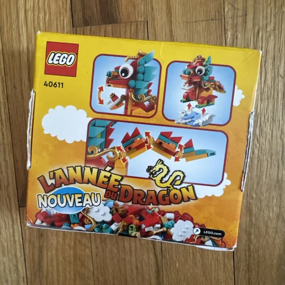 LEGO Seasonal Sets: 40611 Year of the Dragon NEW